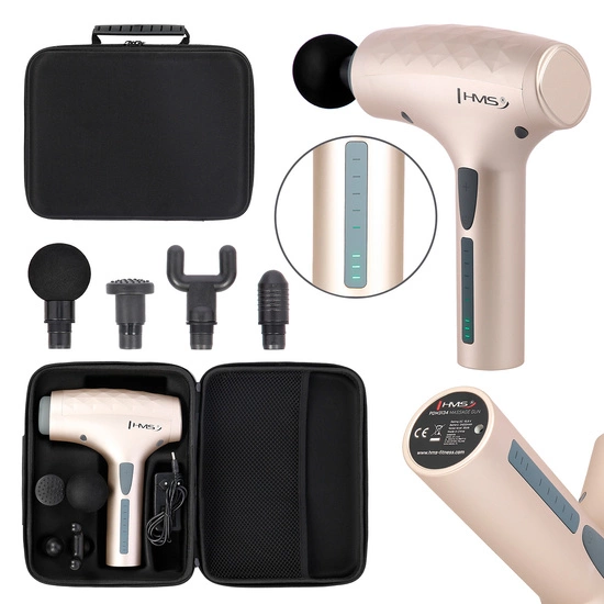 Pistolet do masażu HMS PDM3134I złoty