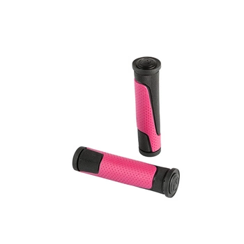Gripy rowerowe Accent Comet 2D black/pink
