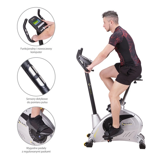 Rower stacjonarny magnetyczny programowany HMS PREMIUM M6993
