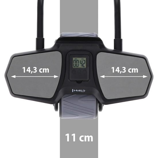 Koło do ćwiczeń mięśni brzucha HMS KA10 S czarne