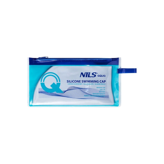 Czepek do pływania NQC NILS AQUA SL01 szary