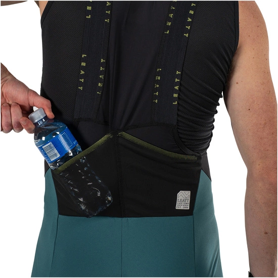 Spodnie kolarskie LEATT Bib Long MTB Endurance 4.0 teal