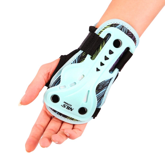 Ochraniacze na rolki, deskorolkę, hulajnogę NILS EXTREME H727 niebieskie