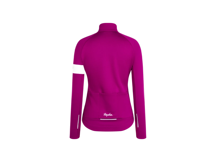 Kurtka rowerowa damska Rapha Core zimowa Dark Pink