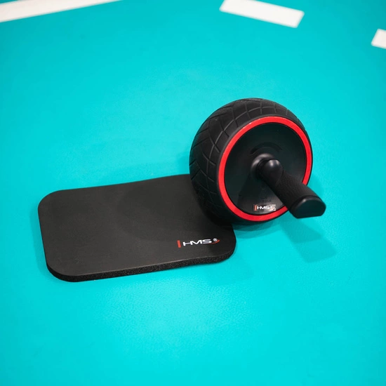 Wałek z matą do ćwiczeń mięśni HMS WA14 czarny