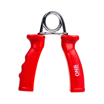 Ściskacz twardy ONE FITNESS PZ04 S czerwony
