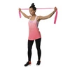 Taśma pilates HMS TP01 różowa