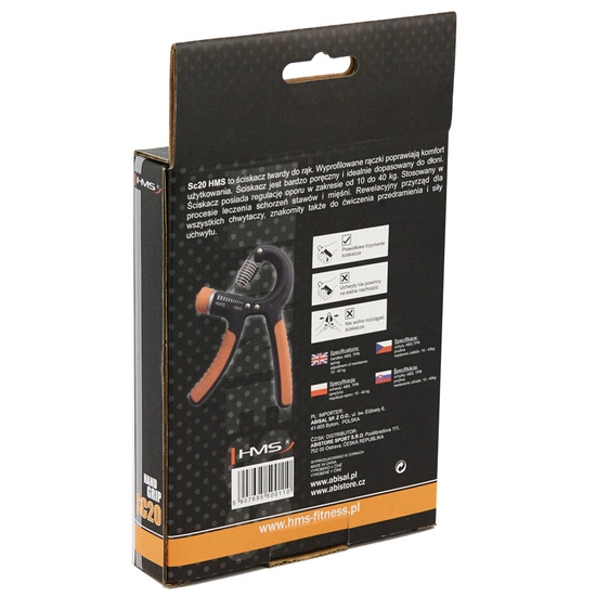Ściskacz z regulacją obciążenia HMS SC20 S czarny