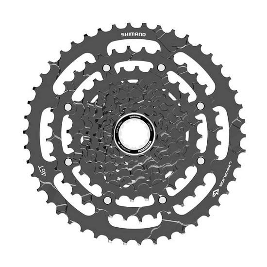 Kaseta Shimano CS-LG400 9 rzędowa 11-46T