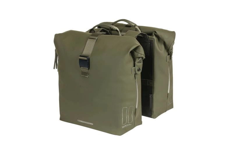 Zestaw sakw rowerowych na bagażnik Basil Soho Double Bag 41L