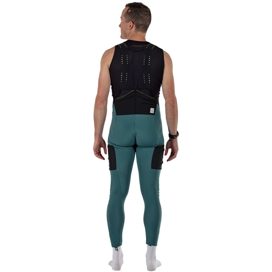 Spodnie kolarskie LEATT Bib Long MTB Endurance 4.0 teal
