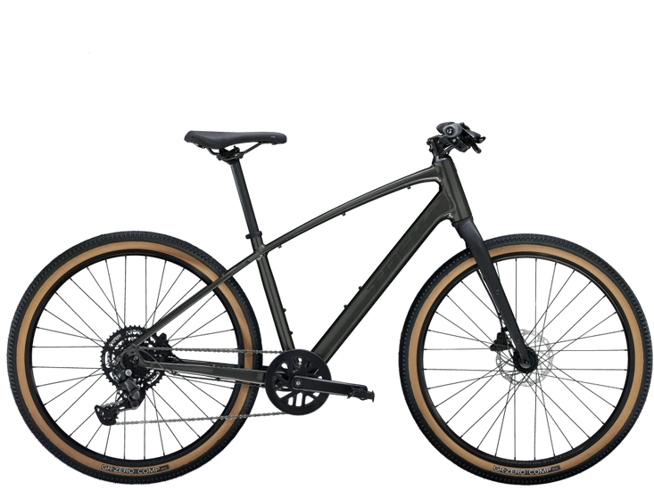 Zestaw: Rower crossowy Trek Dual Sport 2 Gen 5 2025 grey + Akcesoria