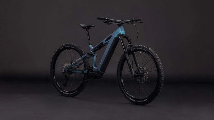 Zestaw: Rower elektryczny górski Cube Stereo Hybrid ONE44 HPC Race 800 2026 Smaragdgrey / Prism + Bosch Kiox 400C (BRC3200)