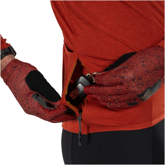 Koszulka rowerowa Leatt Jersey MTB Endurance 4.0 Long Sleeve lava