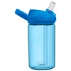 Bidon rowerowy Camelbak Eddy+ Kids 400 ml transparentny blue/blue