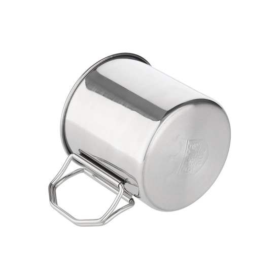 Zestaw czterech kubków ze stali nierdzewnej NILS CAMP NC1762