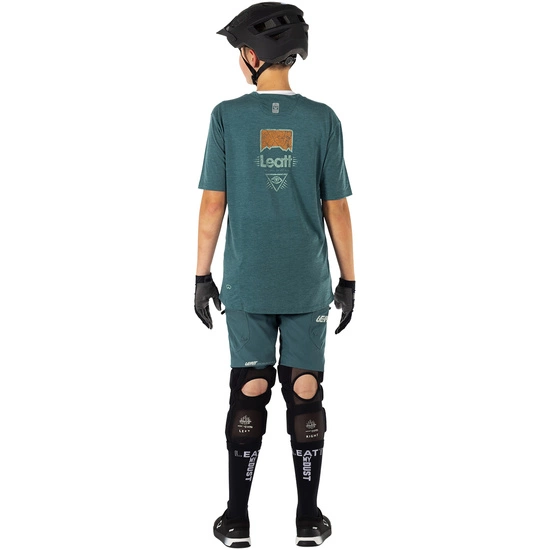 Koszulka rowerowa dziecięca LEATT Jersey MTB AllMtn 2.0 Junior Rozmiar: L Kolor: Teal