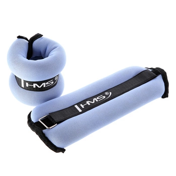 Obciążniki na ręce i nogi HMS OB04 2 x 1 kg fioletowe