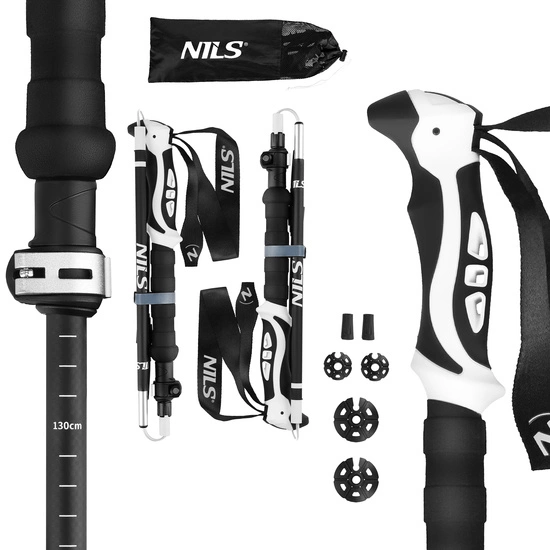 Kije trekkingowe składane NILS TK8603
