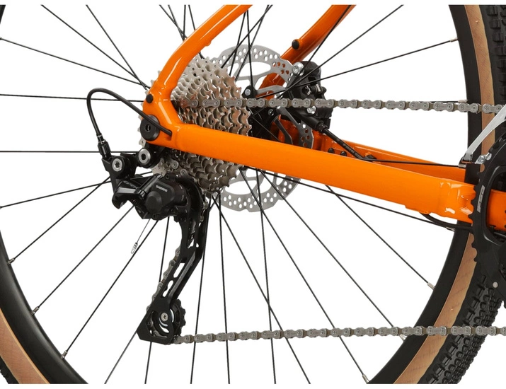 Rower gravel Kross Esker 5.0 2024 pomarańczowy