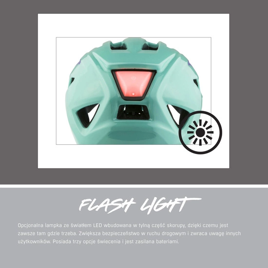 Kask rowerowy dziecięcy Alpina Pico neon green/blue