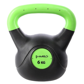 Kettlebell kompozytowy HMS KPC06 6 kg zieolony