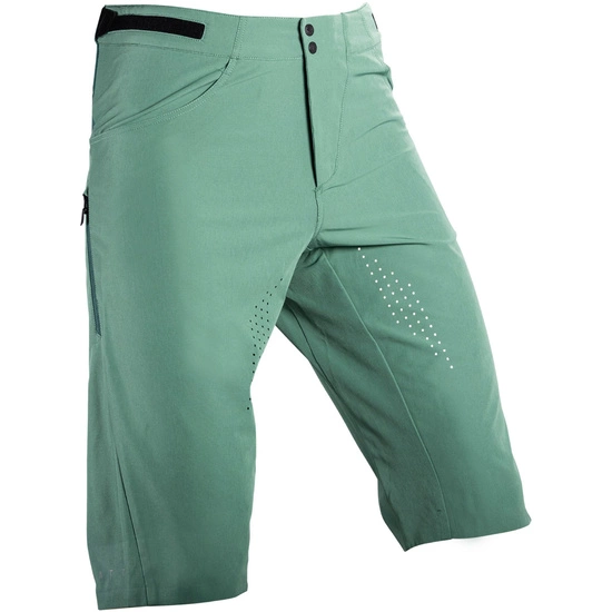 Spodenki rowerowe damskie LEATT Shorts MTB Trail 2.0 Women z wkładką lagoon
