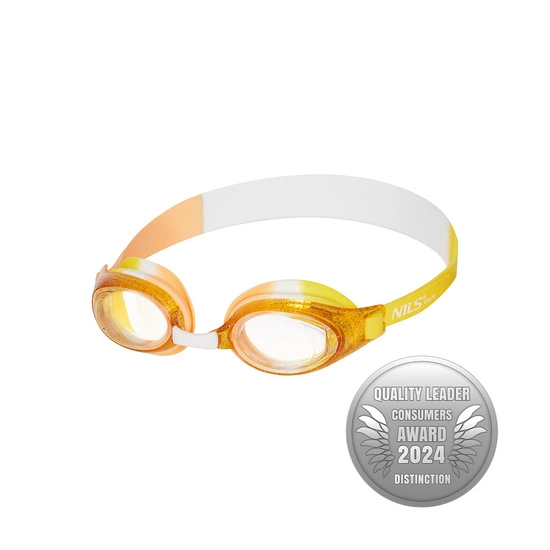 Okulary do pływania dla dzieci NILS AQUA NQG870AF żółte
