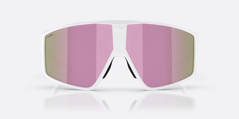 Okulary rowerowe Bliz P002 white/pink