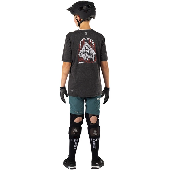 Koszulka rowerowa dziecięca LEATT Jersey MTB AllMtn 2.0 Junior black