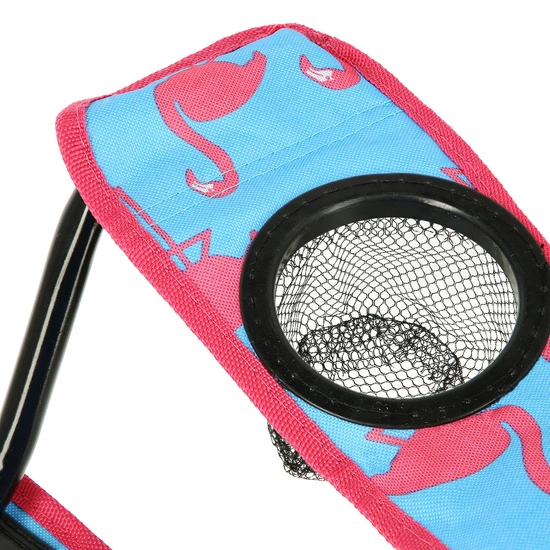 Krzesło turystyczne składane NILS CAMP NC3045 flamingi