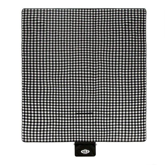 Koc piknikowy NILS CAMP NC2310 biały / czarny