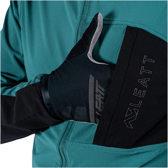 Kurtka rowerowa LEATT Jacket MTB Trail 1.0 teal