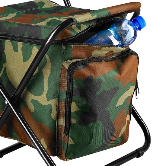 Krzesło turystyczne składane wędkarskie NILS CAMP NC3012 moro