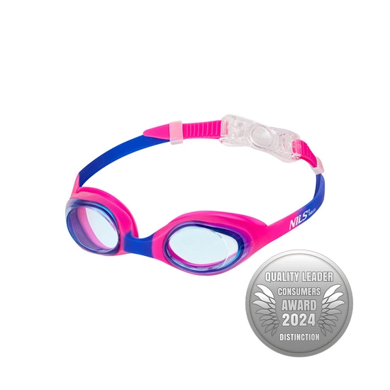 Okulary do pływania dla dzieci NILS AQUA NQG170AF różowe