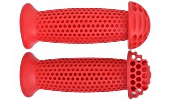 Gripy rowerowe dziecięce Prox GP-39B 110 mm czerwony