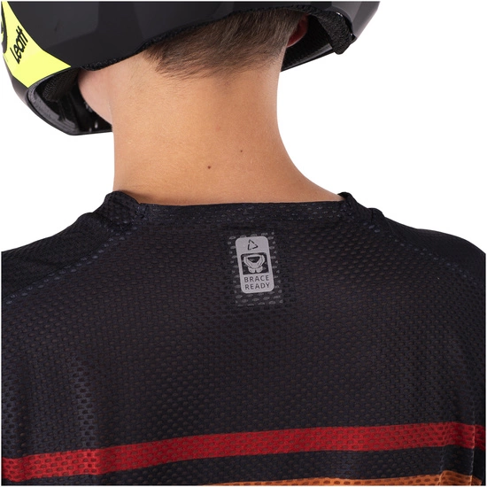 Koszulka rowerowa dziecięca LEATT Jersey MTB Gravity 4.0 Junior black