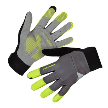 Rękawiczki rowerowe Endura Windchill Grey/Yellow
