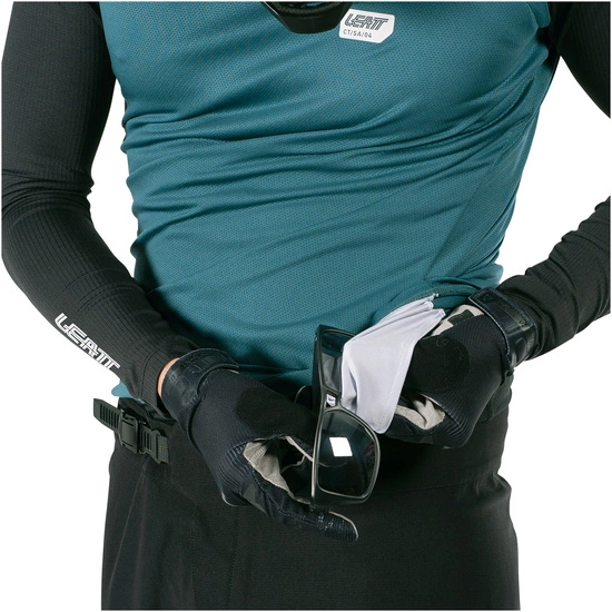 Komplet rowerowy koszulka + spodnie LEATT Ride Kit MTB 1.0 teal