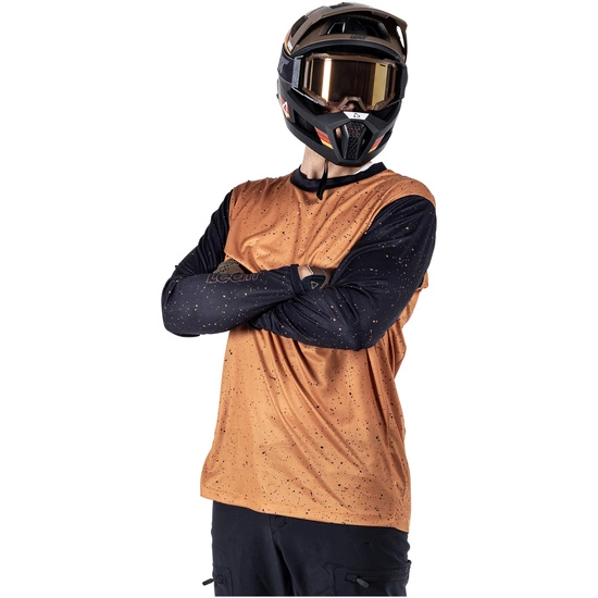 Koszulka rowerowa LEATT Jersey MTB Enduro 4.0 rust