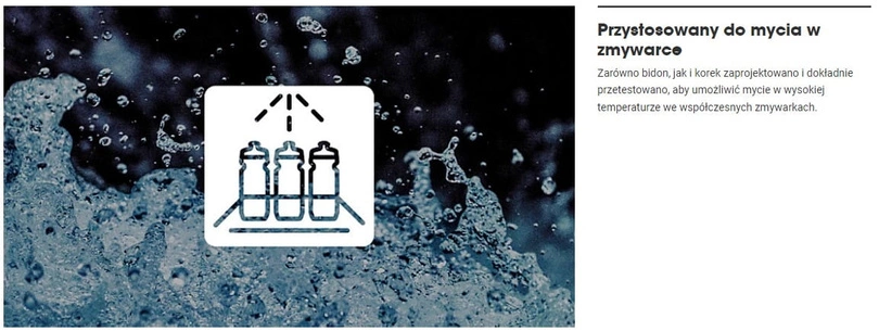 Bidon rowerowy termiczny Trek Voda Ice 600 ml navy