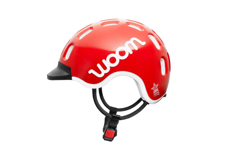 Kask rowerowy dziecięcy woom Kids red