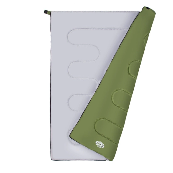 Śpiwór turystyczny NILS CAMP NC2002 ciemnozielony