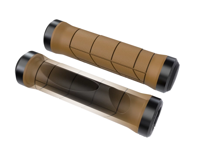 Chwyty rowerowe Trek Line Pro brązowawy