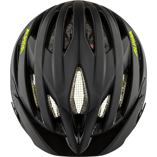 Kask rowerowy Alpina Parana black/neon yellow