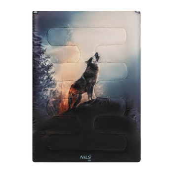 Śpiwór dwuosobowy 3w1 NILS CAMP NC3601 Wolf