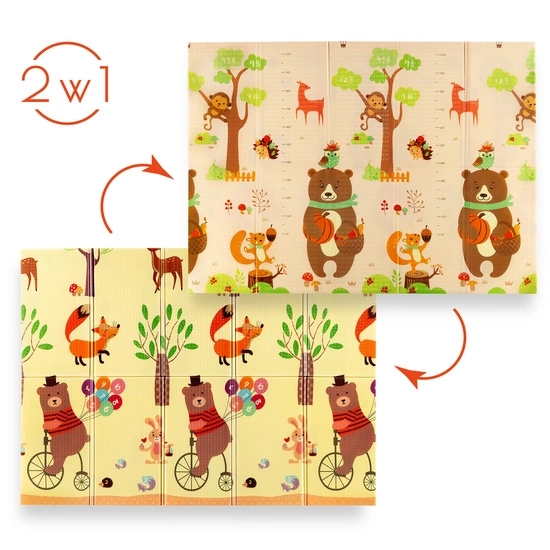 Mata dziecięca NILS FUN MD05 Forest