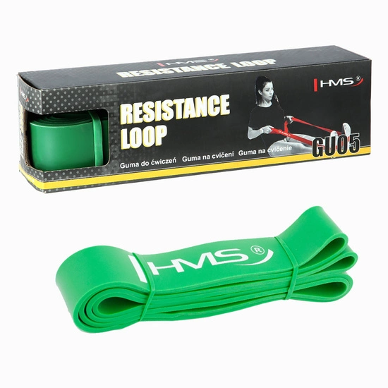 Guma do ćwiczeń HMS GU05 zielona