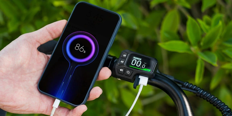 Rower elektryczny trekkingowy Fiido C11 500Wh 2024 biały