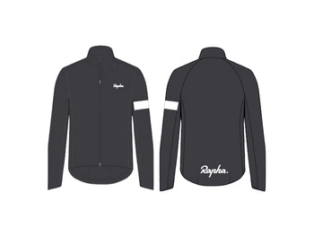 Kurtka rowerowa męska Rapha Core II Rain Black